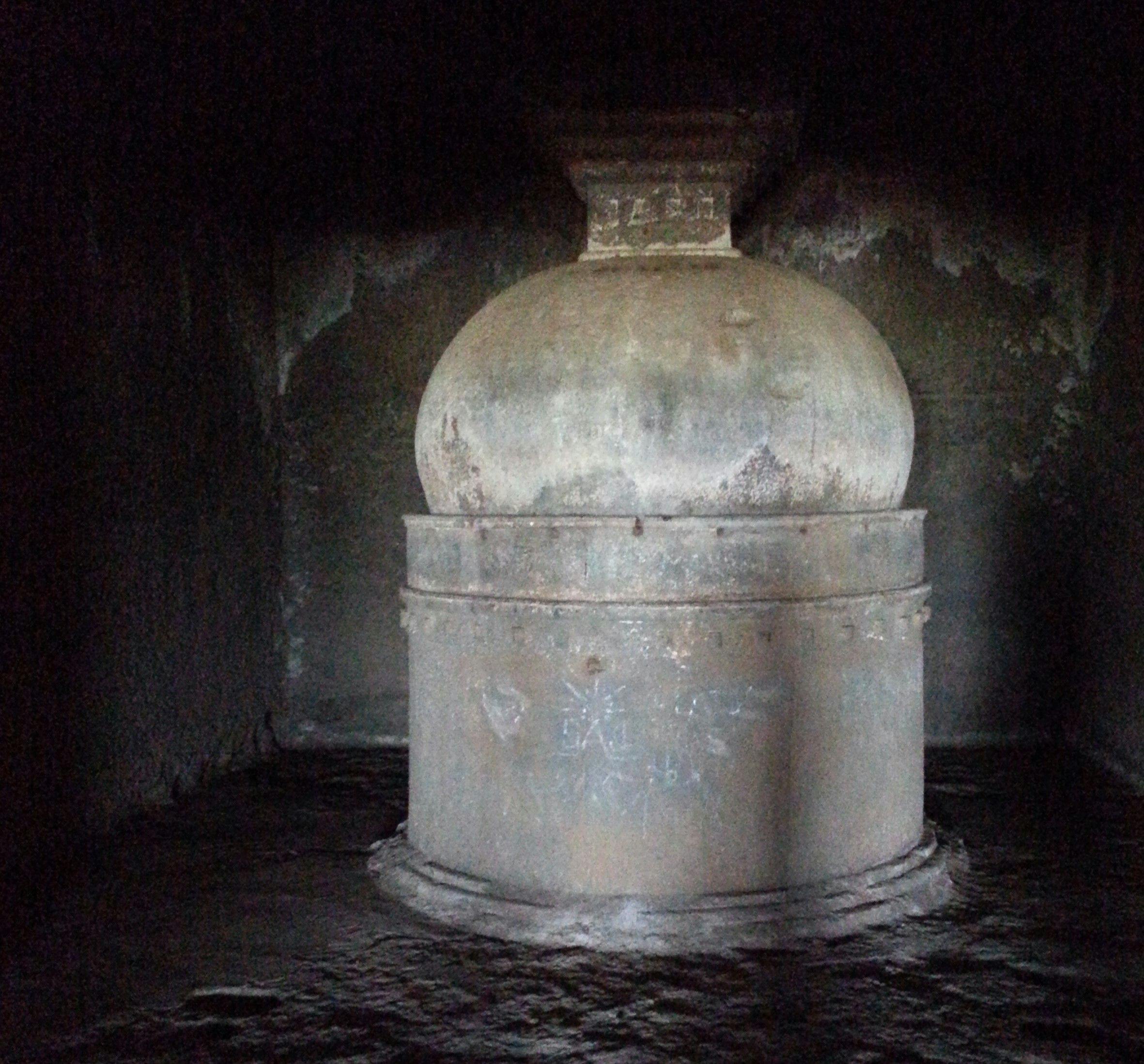 The stupa in the Chaitya (cave no. 6)