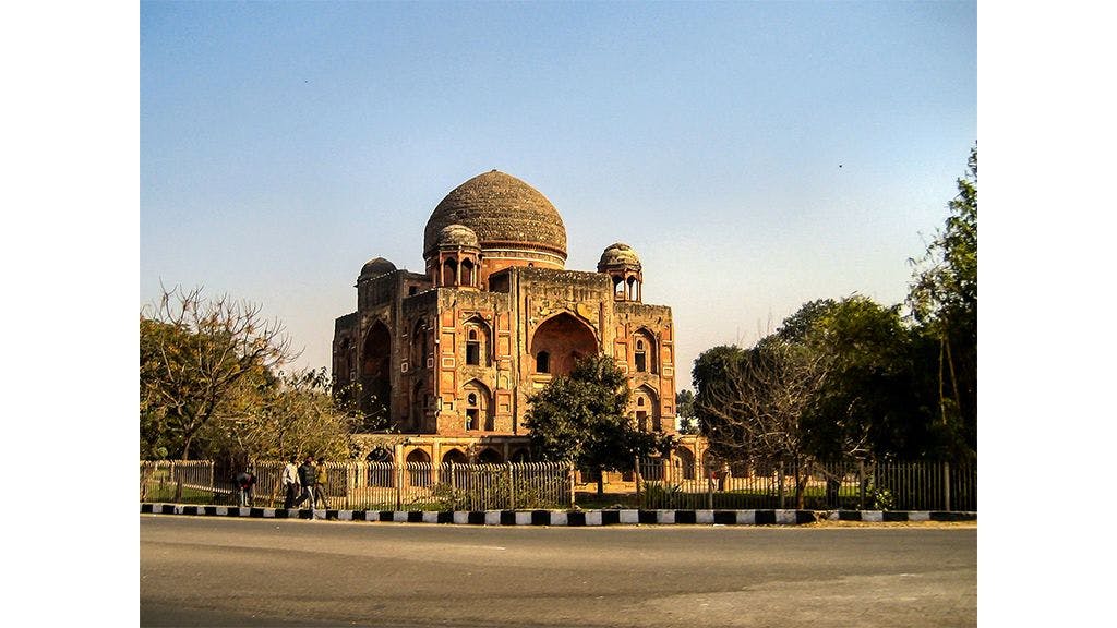 Rahim’s tomb at Nizamuddin East in New Delhi