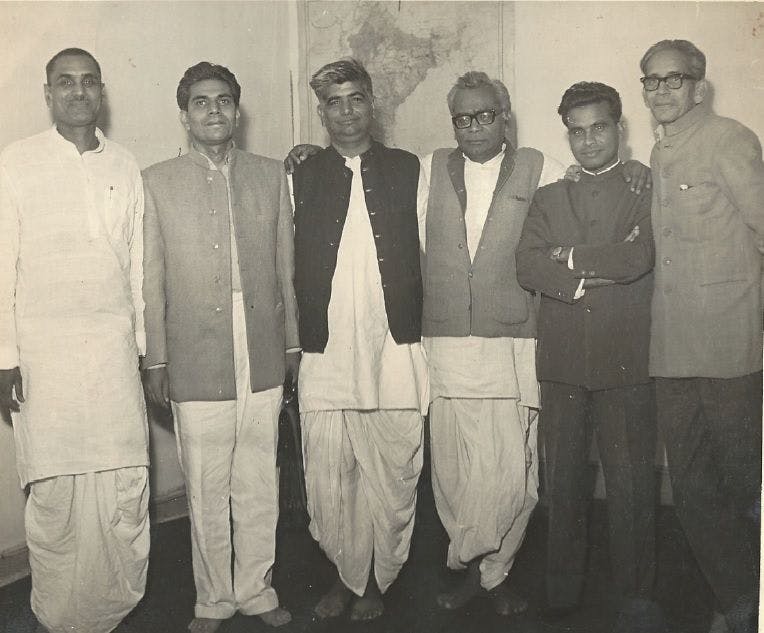 Limaye, Mani Ram Bagri, Lohia and S M Joshi