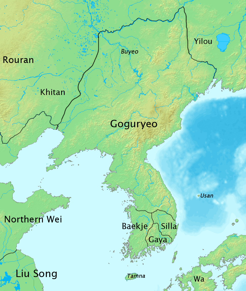 The Three Kingdoms of Korea &#8211; Goguryeo, Baekje and Silla (c. 5th century)
