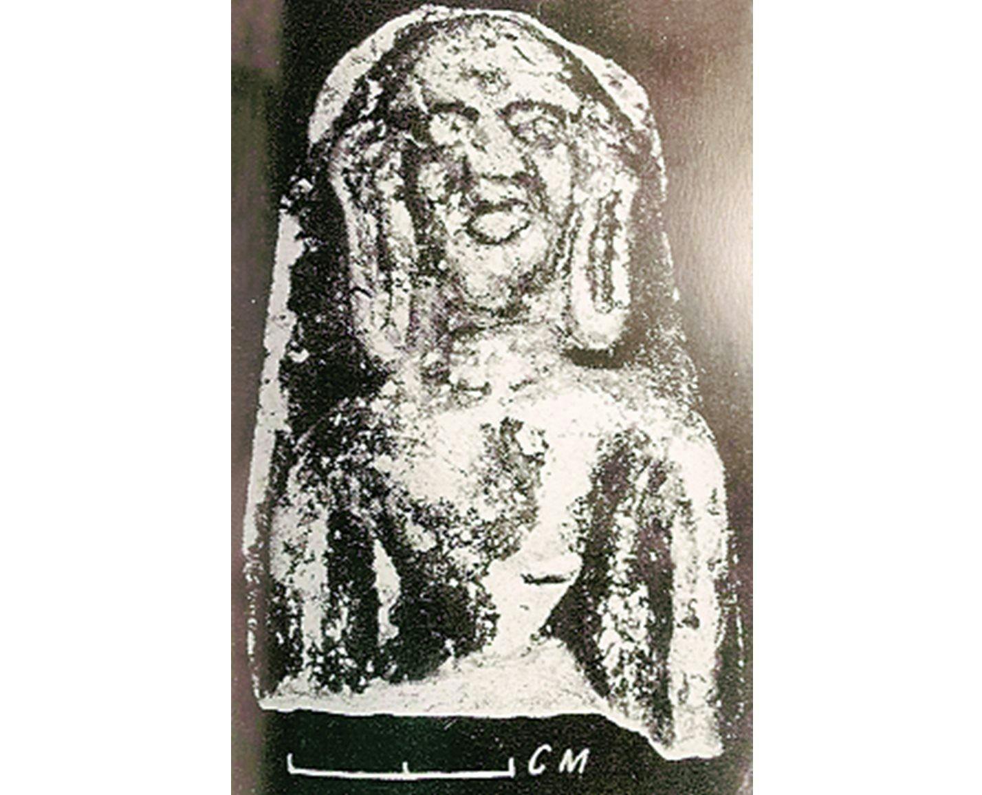 B B Lal conducted excavations in Ayodhya between 1975-76 and found a terracotta image showing a Jain ascetic