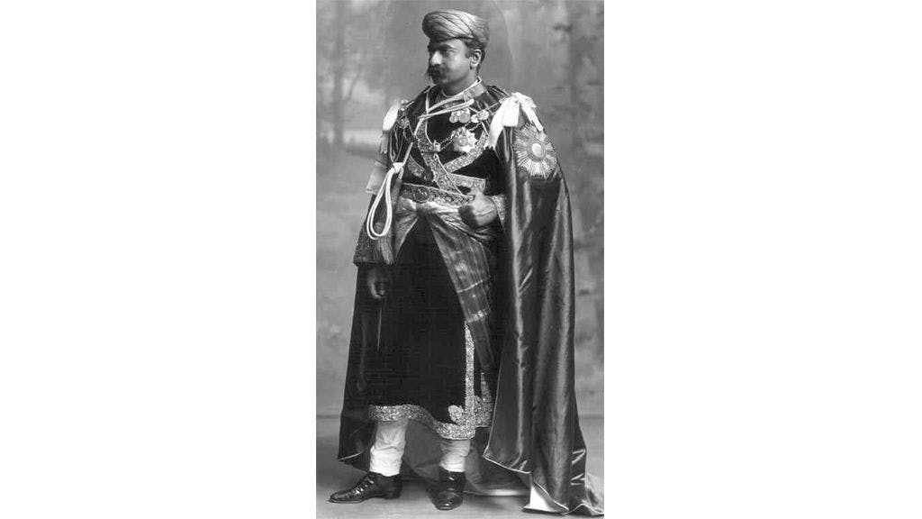 Maharaja Thakore Shri Sir Bhagvat Singhji Sagramji Sahib Bahadur, Maharaja of Gondal, GCSI, GCIE, 1911