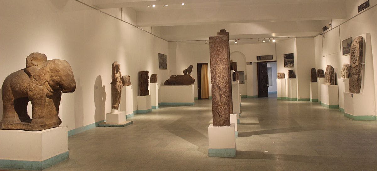 One of the galleries at National Museum, Delhi
