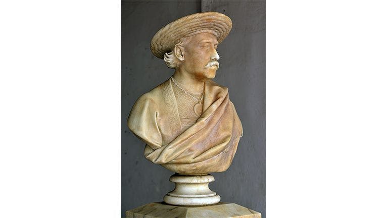 Bust of Dwarakanath Tagore