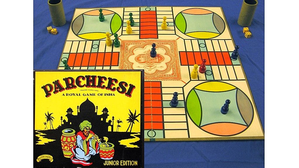 American adaptation of Indian board game, Pachisi