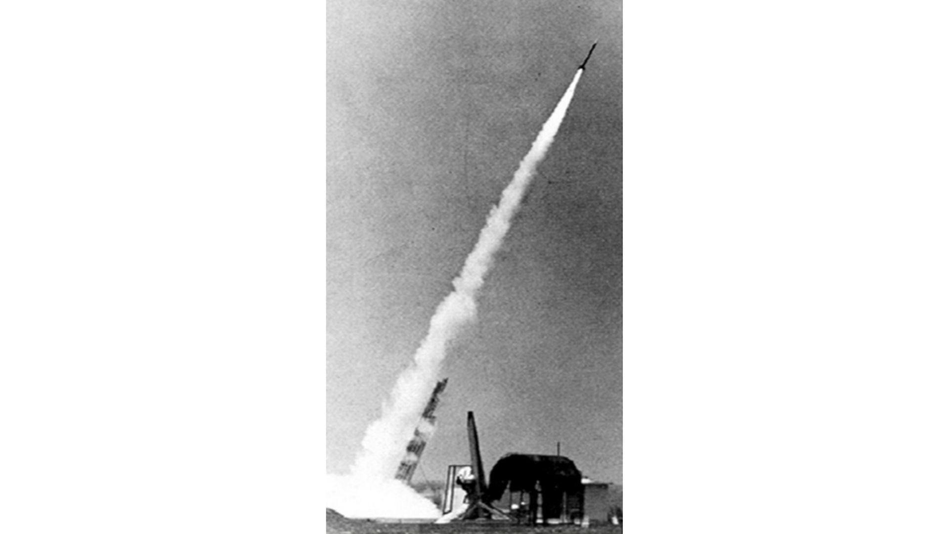 Nike Apache Rocket Launch from Thumba | Wikimedia Commons