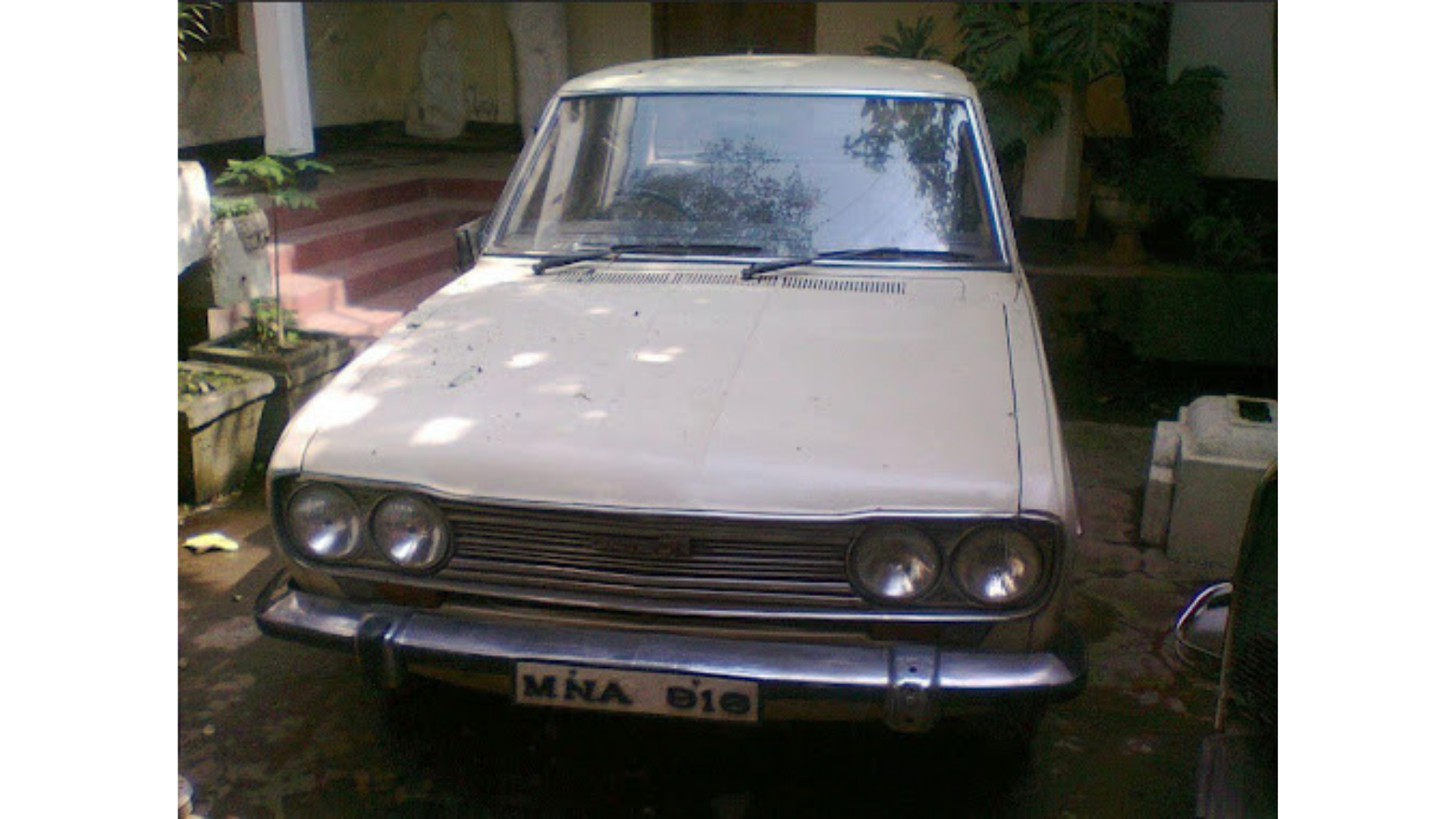 This Datsun served the police and also became a social phenomenon in Manipur