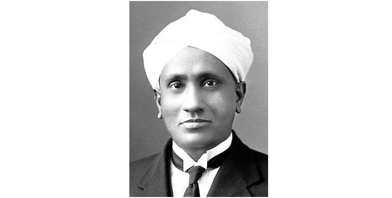 Sir C. V. Raman, 1930