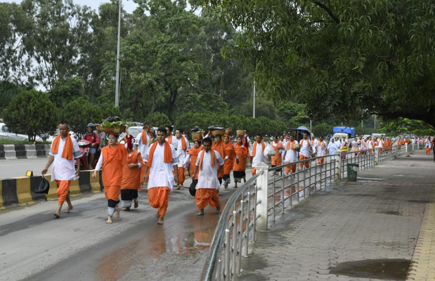 A Procession of the Sanamahi Community