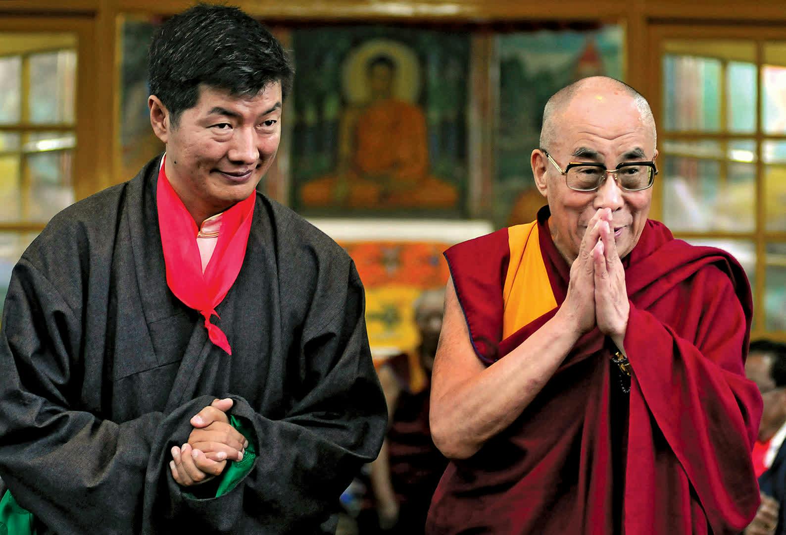 Lobsang Sangay, Dalai Lama