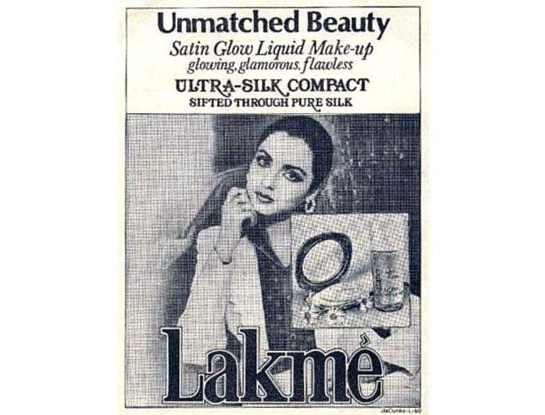 An early Lakme ad