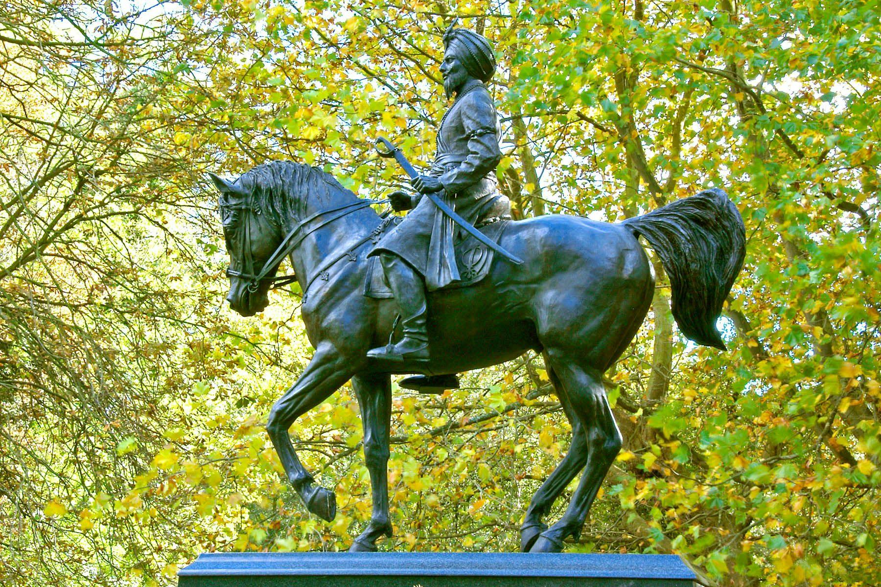 Equestrian statue of Duleep Singh, Norfolk 