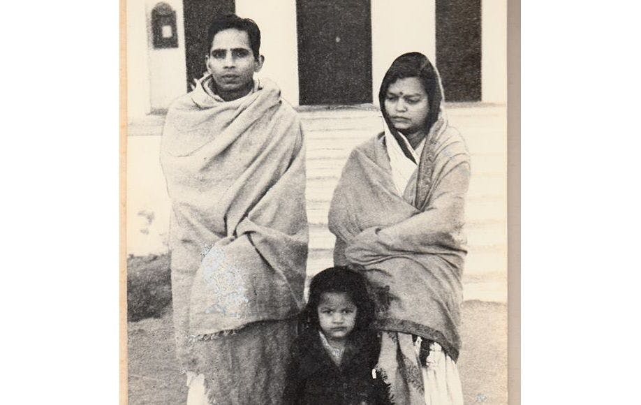 Subhadra with her youngest daughter Mamta