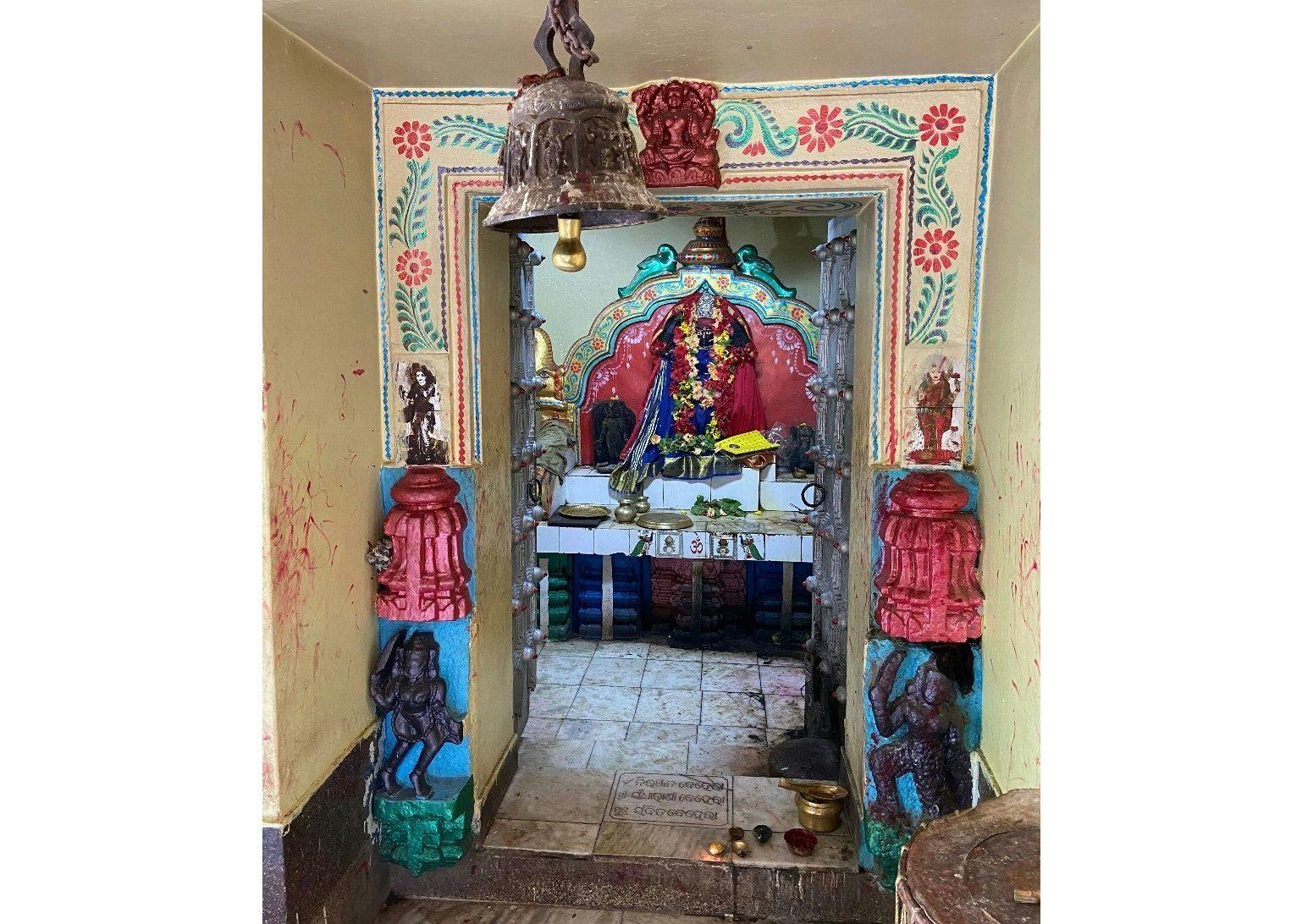 Goddess Lankeshwari at Patana Mangala Temple 