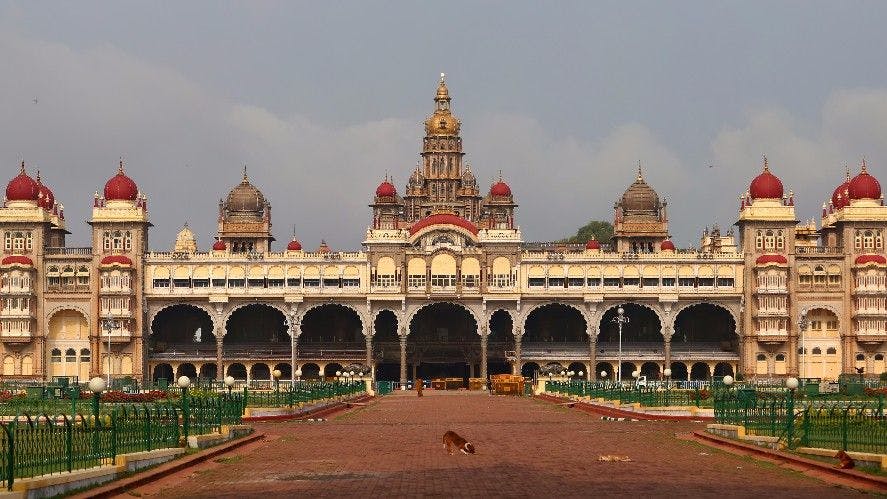 The Amba Vilas Palace in Mysore
