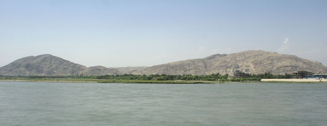 Kabul River near Jalalabad