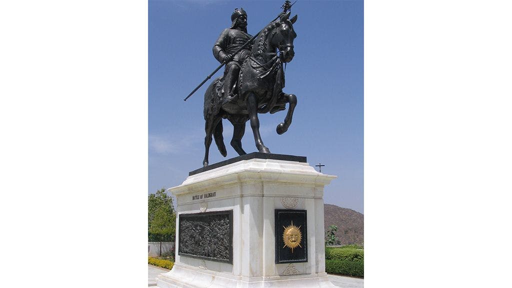 Statue of Maharana Pratap at Udaipur