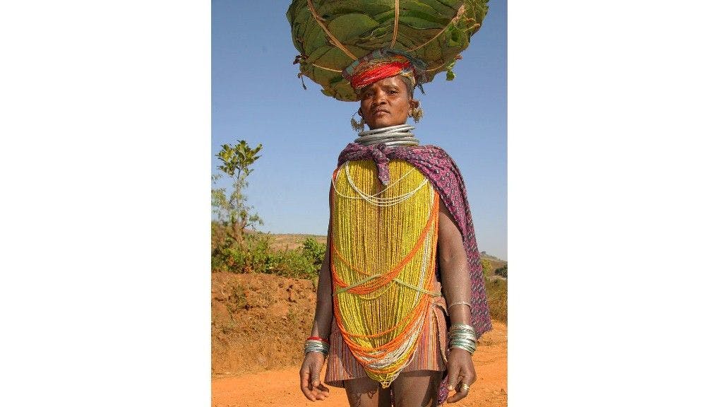 A woman from Bondo tribe