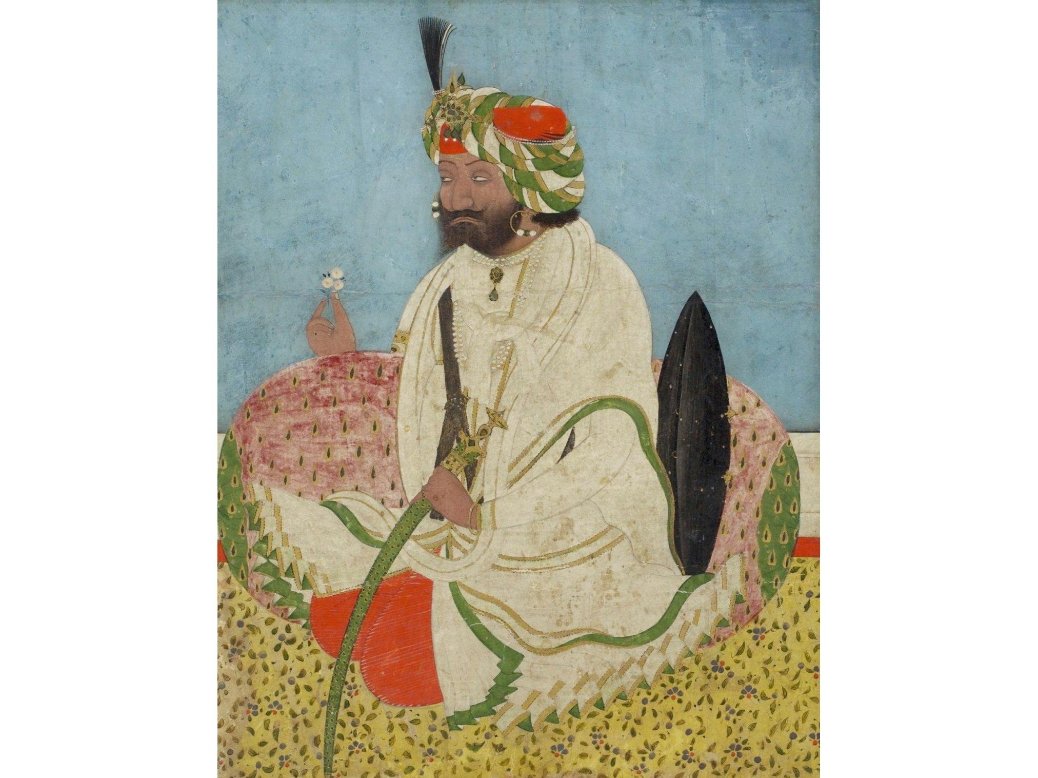 Gulab Singh, the first Maharaja of Dogra dynasty which ruled Jammu &amp; Kashmir