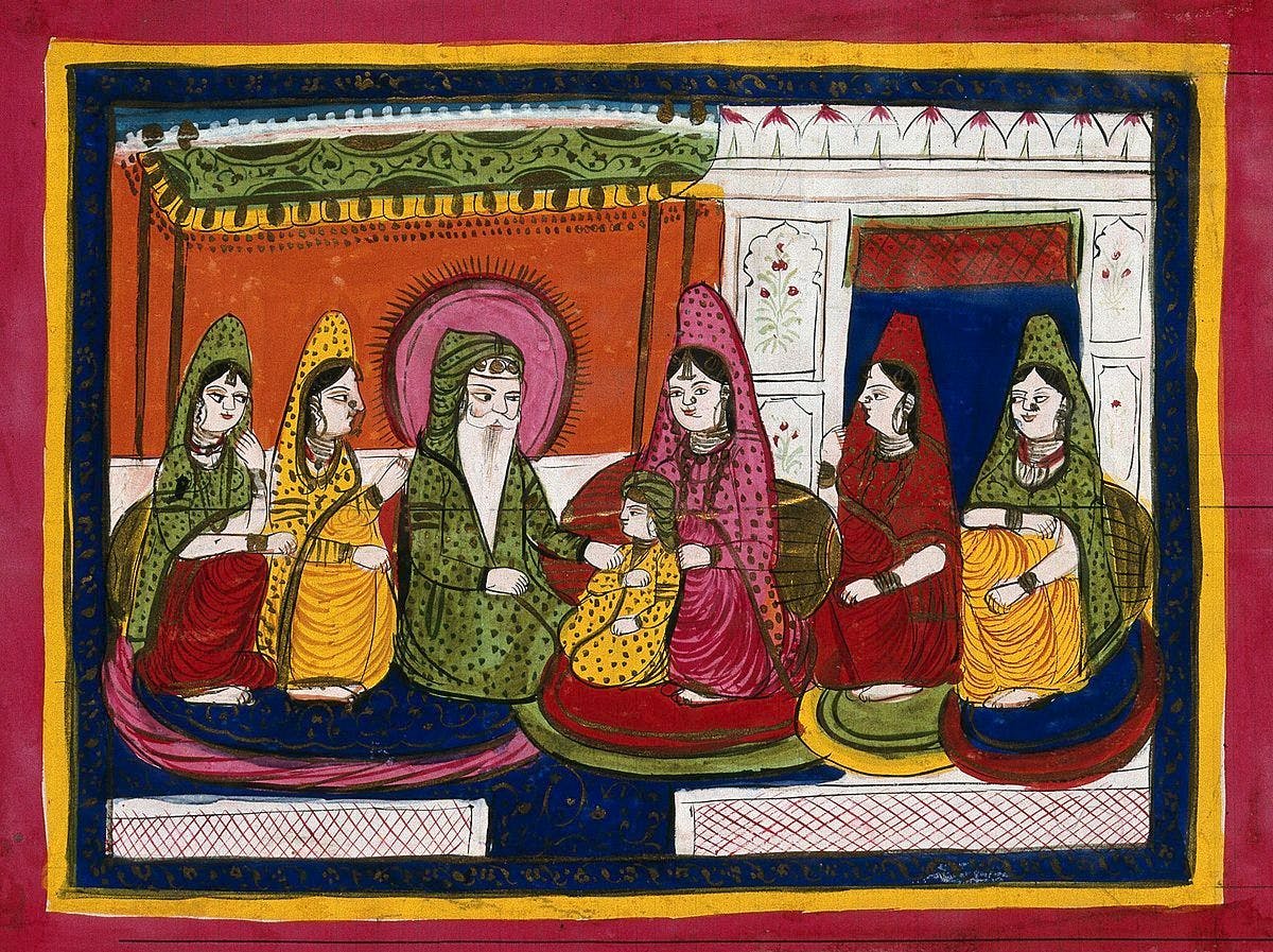 Ranjit Singh and his wives