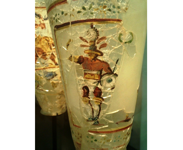One of the Bagram goblets (portraying a gladiator)
