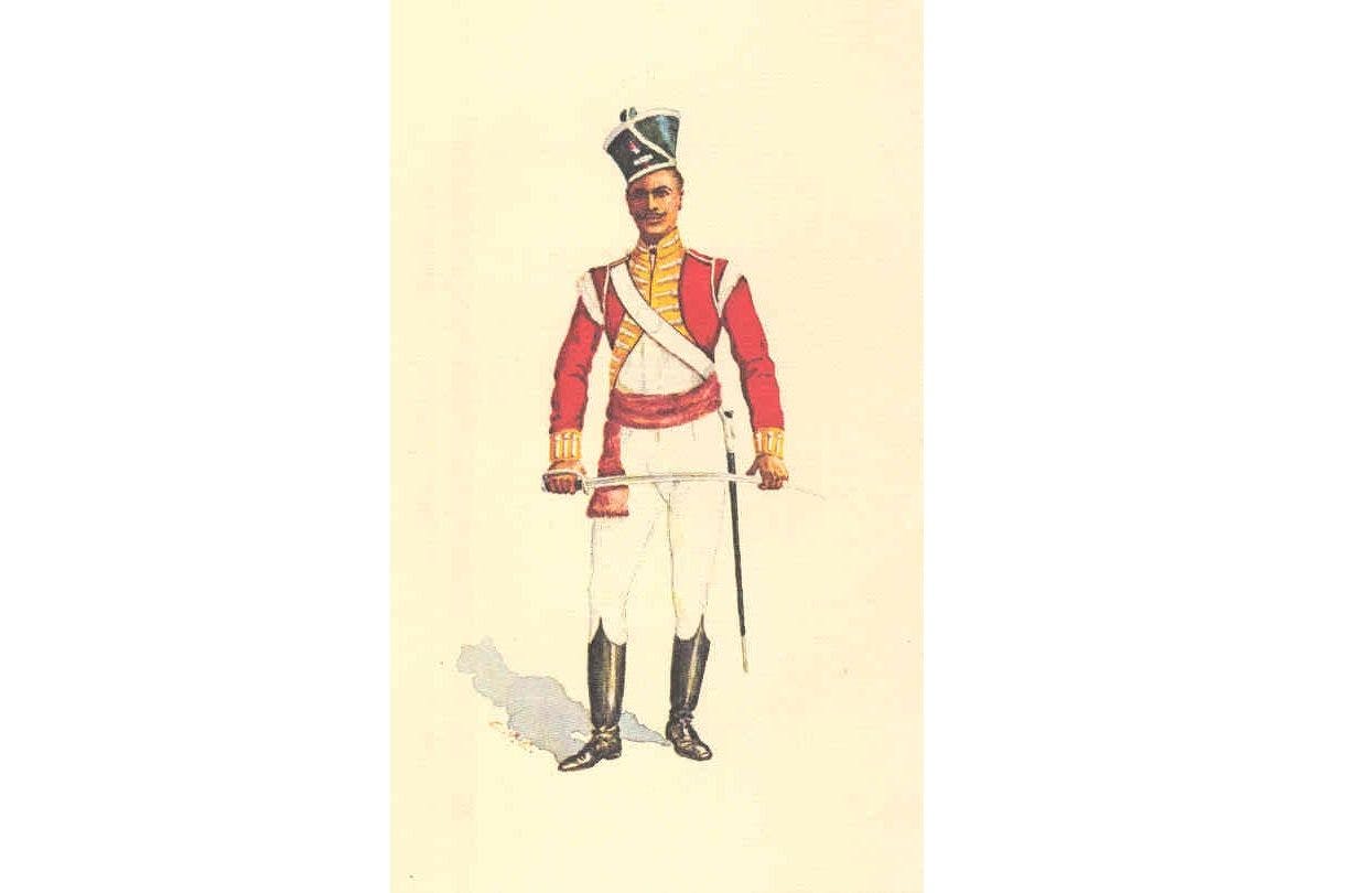 A Subedar of the 21st Bengal Native Infantry, 1819