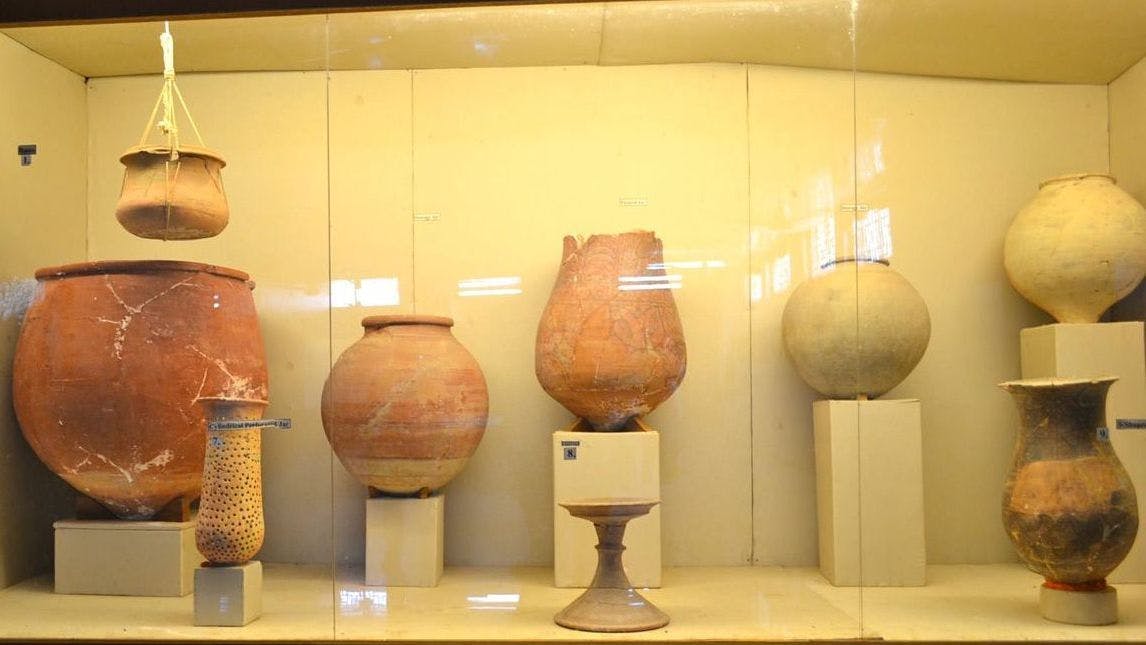 Pottery Artefacts from Lothal