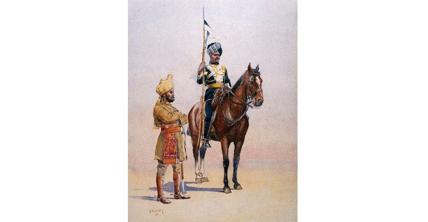 Mysore Imperial Service Troops circa 1910