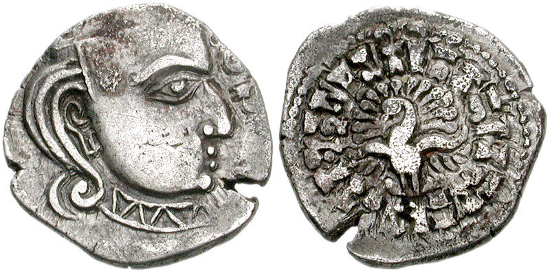 Skanda Gupta’s coin, circa 455-467 CE