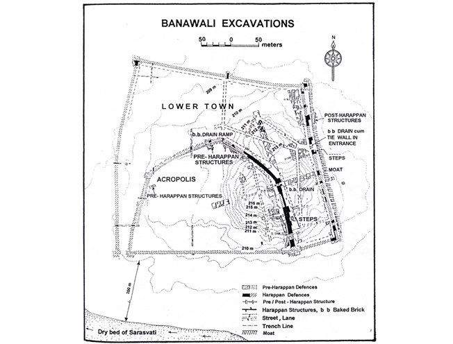 Site of Banawali in Haryana