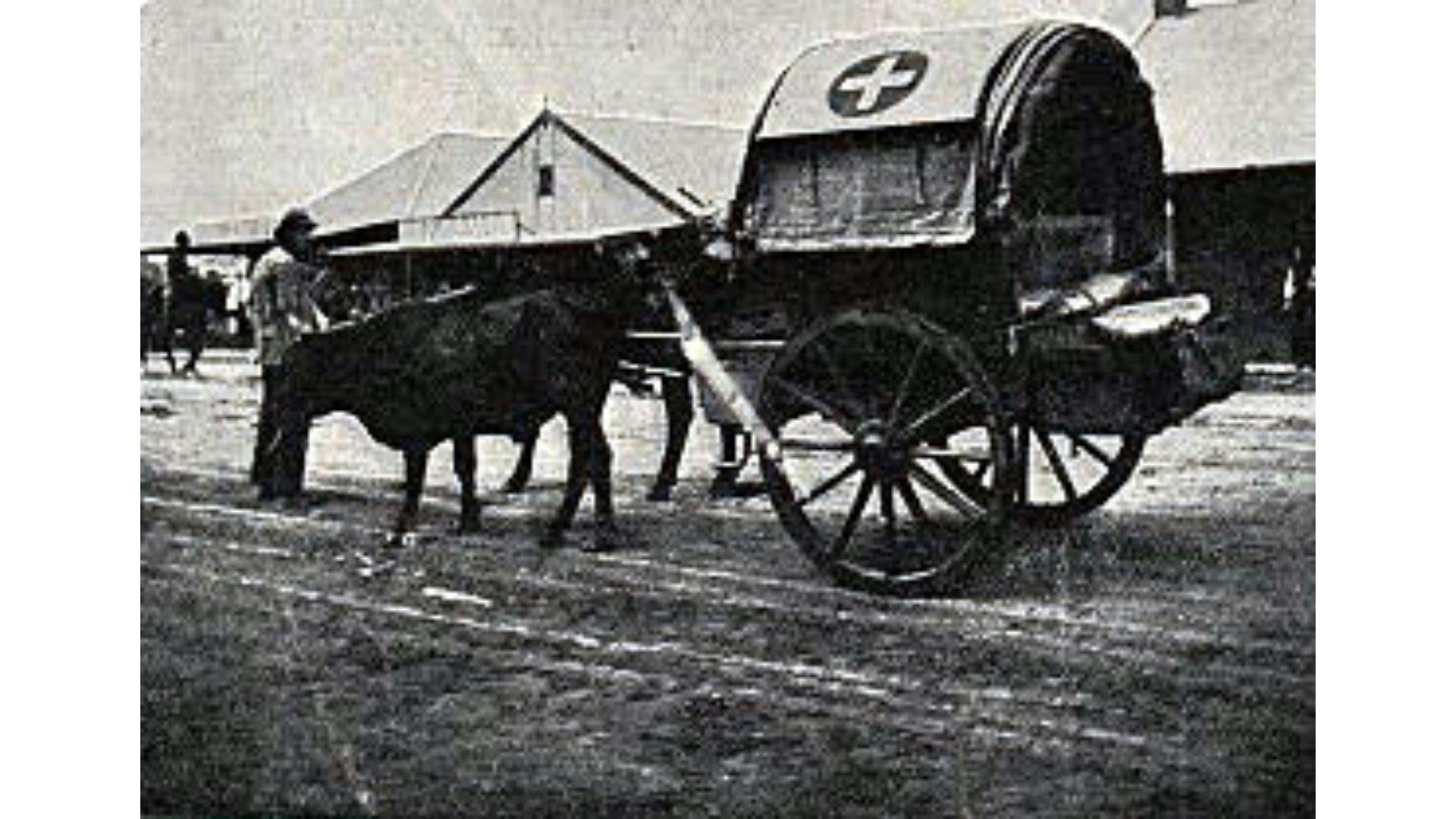 Ambulance of the Indian Stretcher Bearer Corps