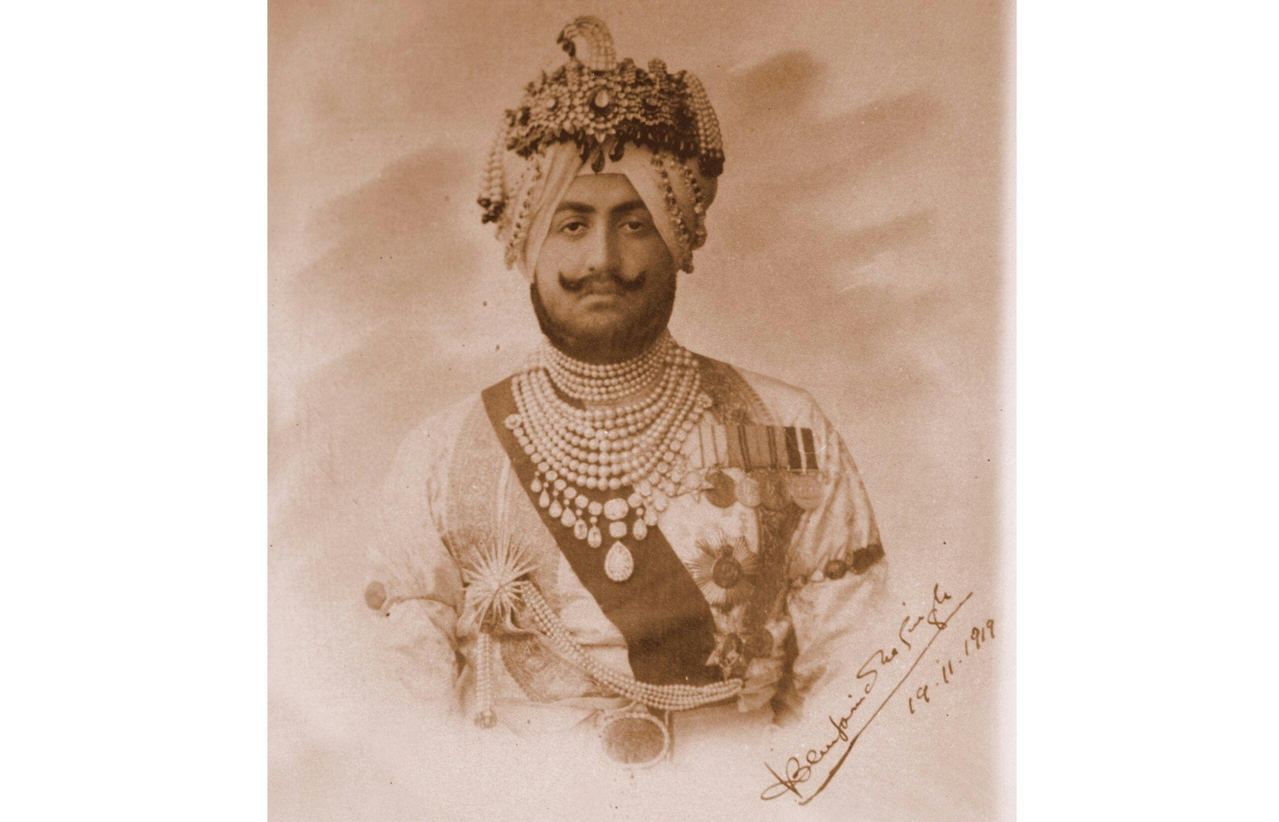 Maharaja Bhupinder Singh of Patiala, Chancellor, Chamber of Princes (1926-1931)