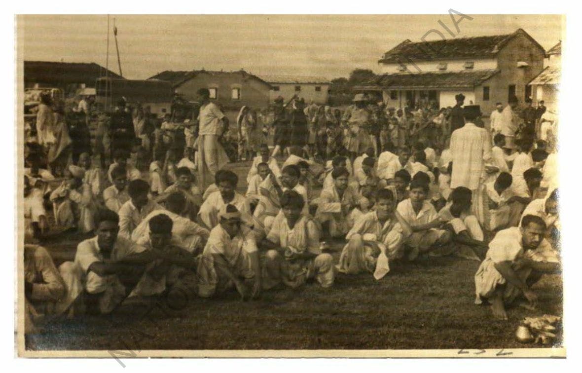 Photograph taken at Chimur by Deputy Commissioner of Chanda District on the 23rd &amp; 25th August 1942