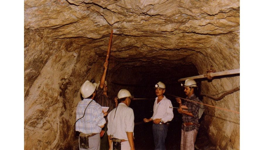 Present-day Zawar mines