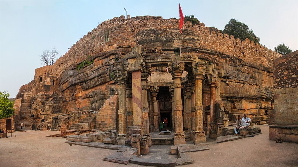 Neelkanth Temple within Kalinjar Fort