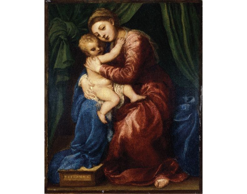 Madonna and Child by Titian