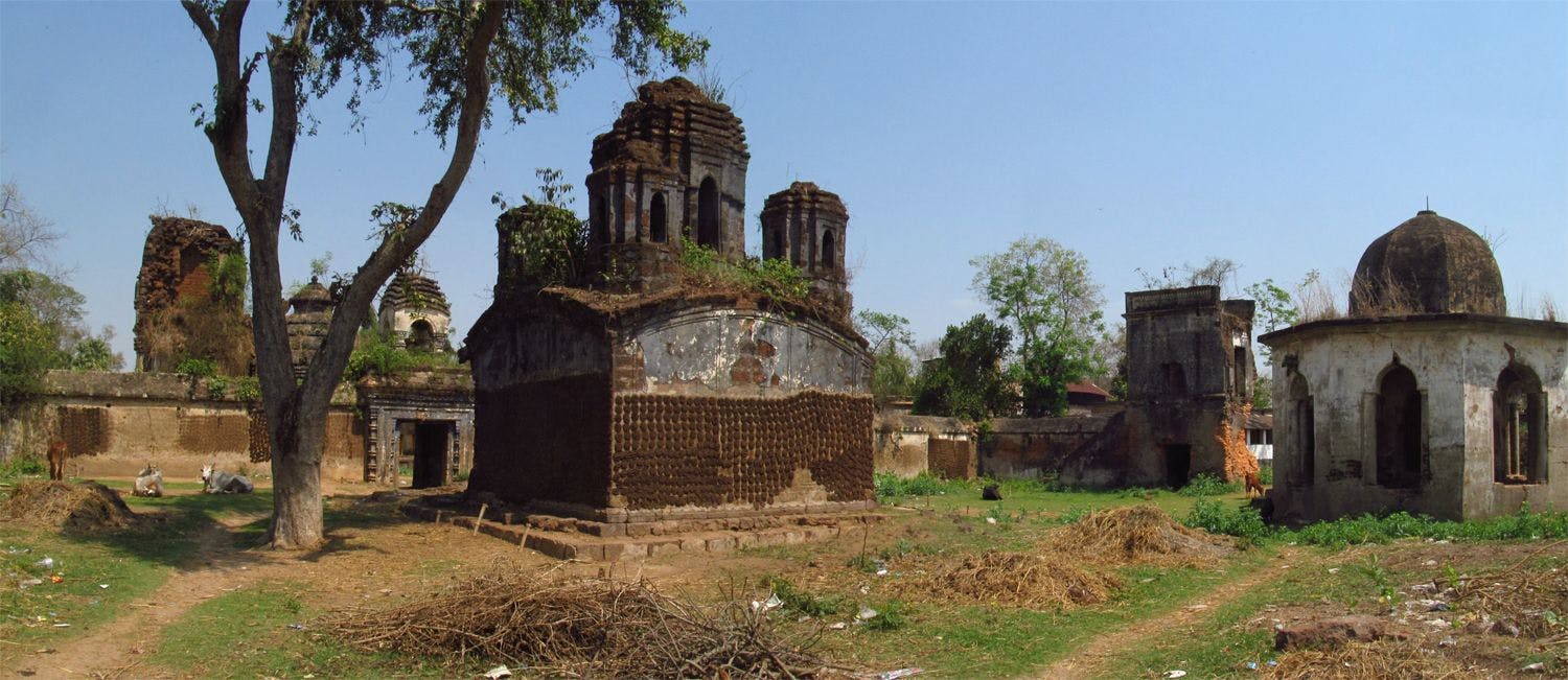 Panoramic view of Raghunathbari