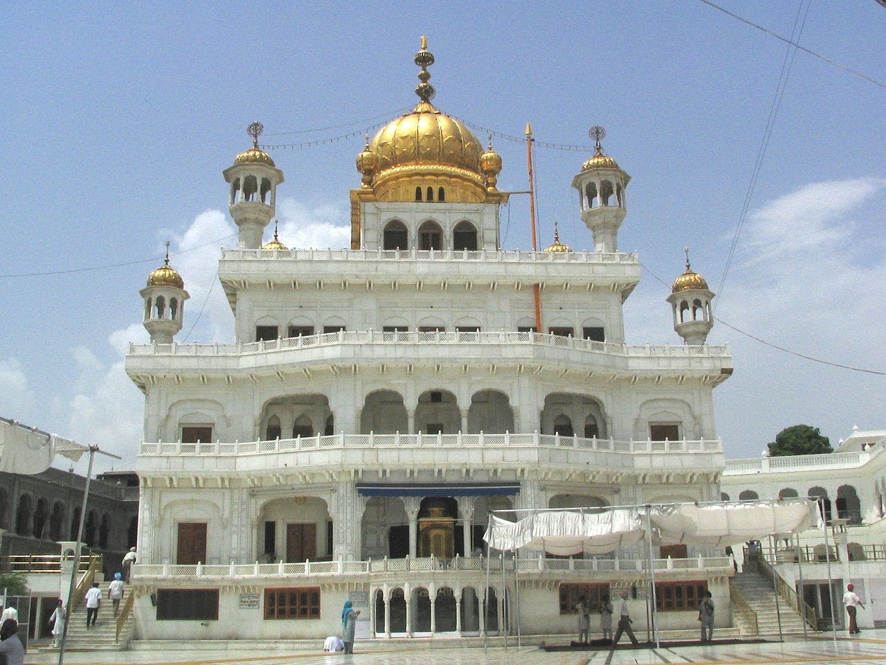 Akal Takht in the Golden Temple complex