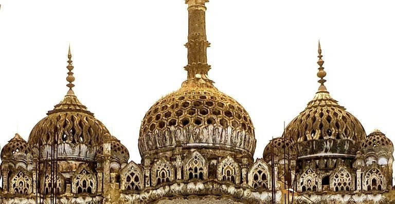 Artisitic domes of the imambara