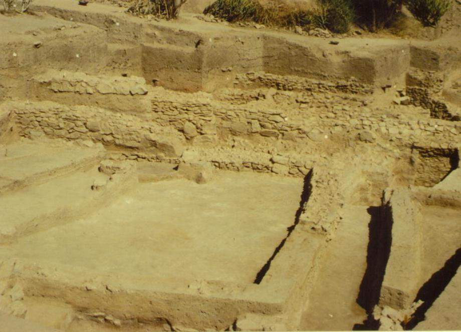 Chalcolithic Ahar Culture structures at the site of Balathal
