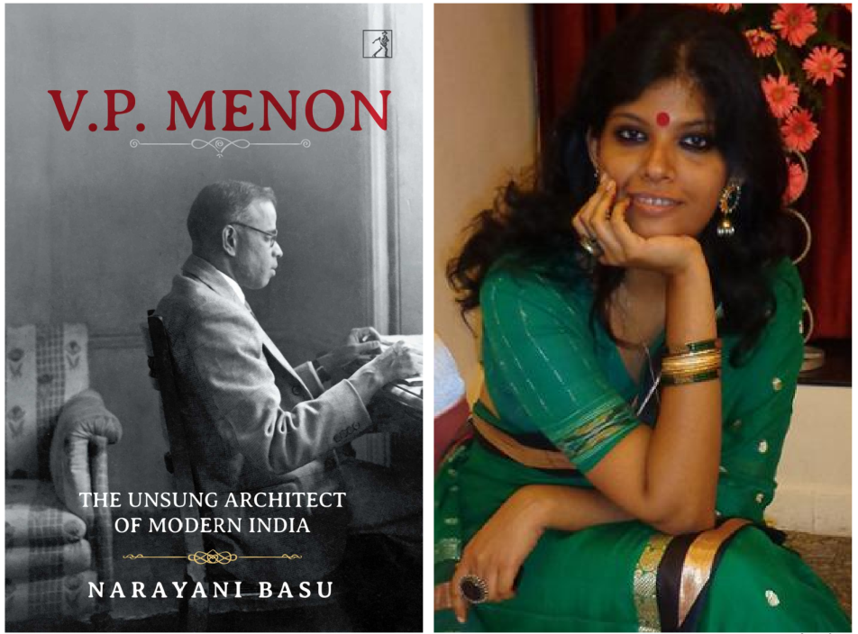 Book Cover and author Narayani Basu