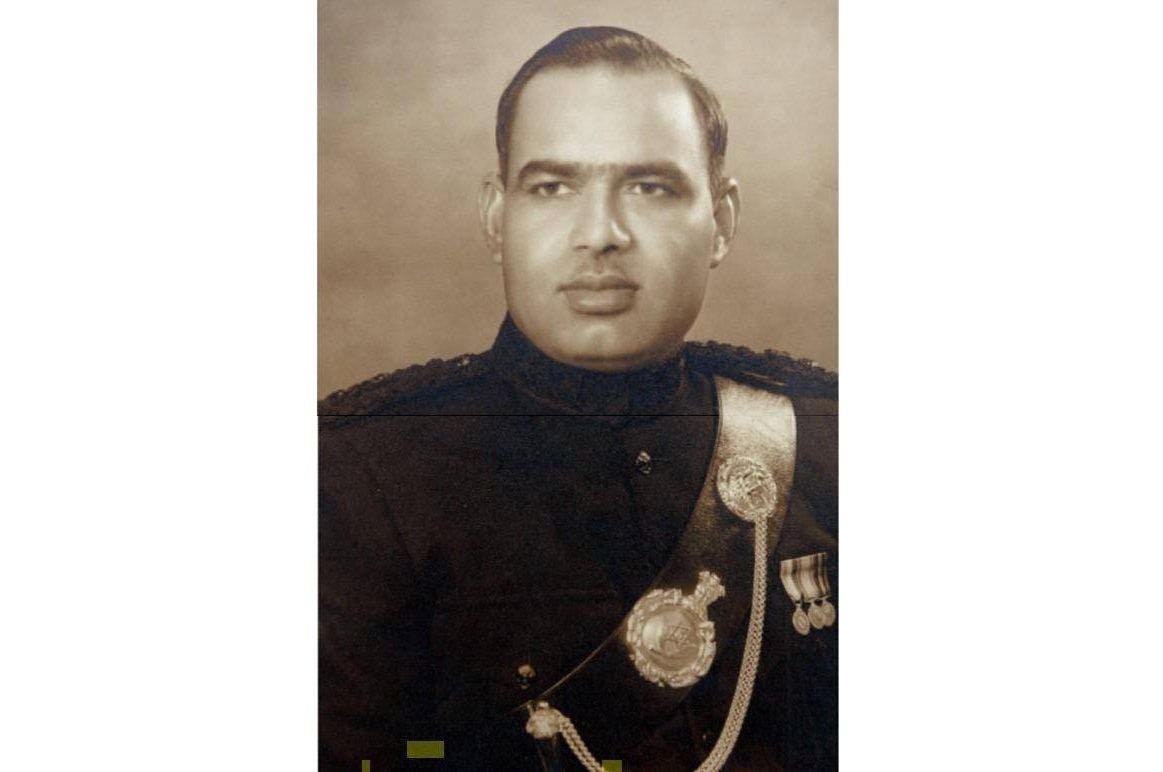 LT General Sagat Singh, when he was commanding officer of 3/3 Gorkha Rifles.