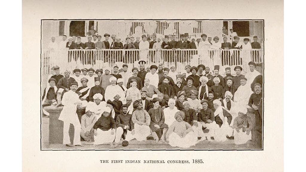 The First Indian National Congress 1885
