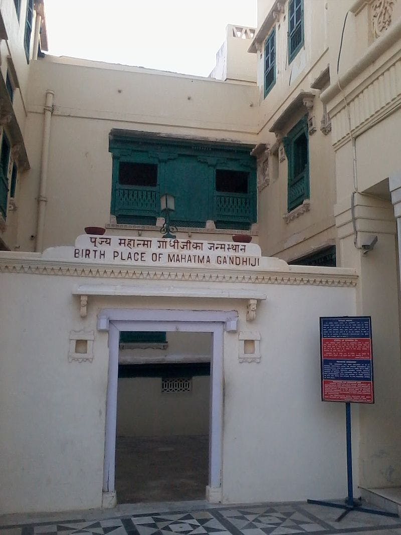 Birth place of Mahatma Gandhi