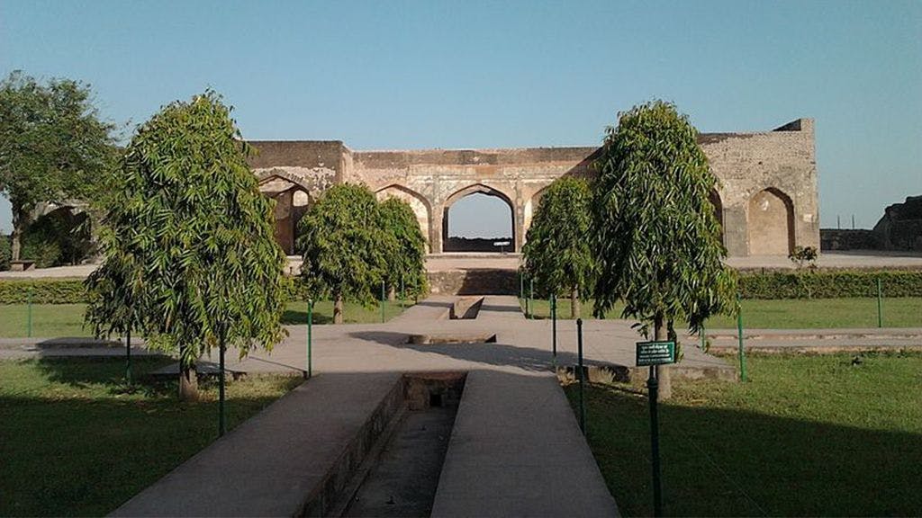 The Diwan-e-khas at the Shahi Qila, Burhanpur