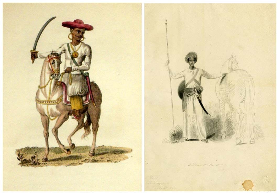 Maratha horsemen