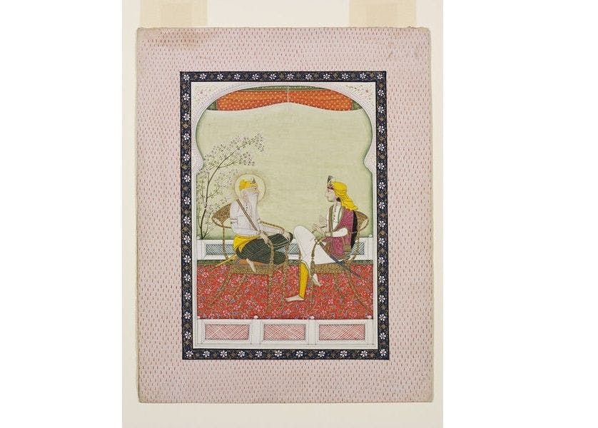 Maharaja Ranjit Singh & Hira Singh Dogra