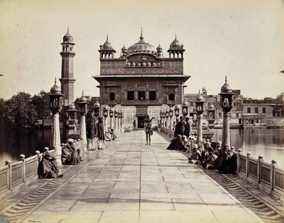 Entrance to the temple, photo by William Henry Baker