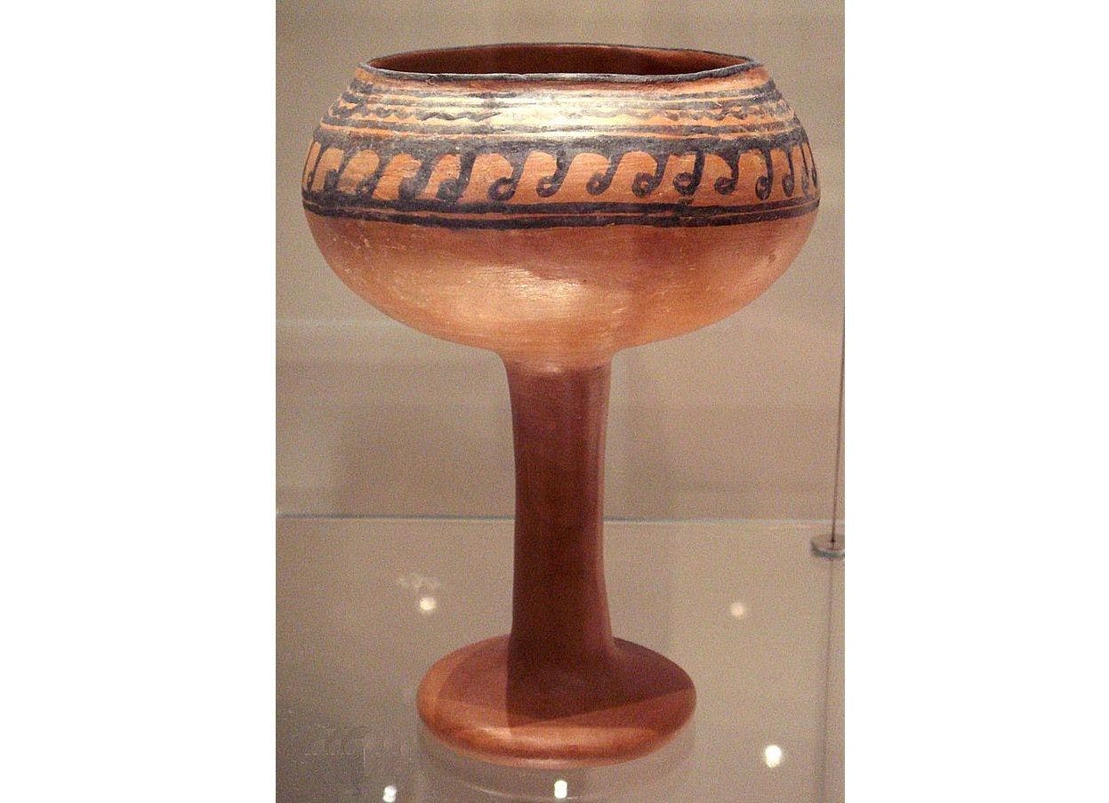 Chalcolithic Goblet from Navdatoli (1300 BCE)