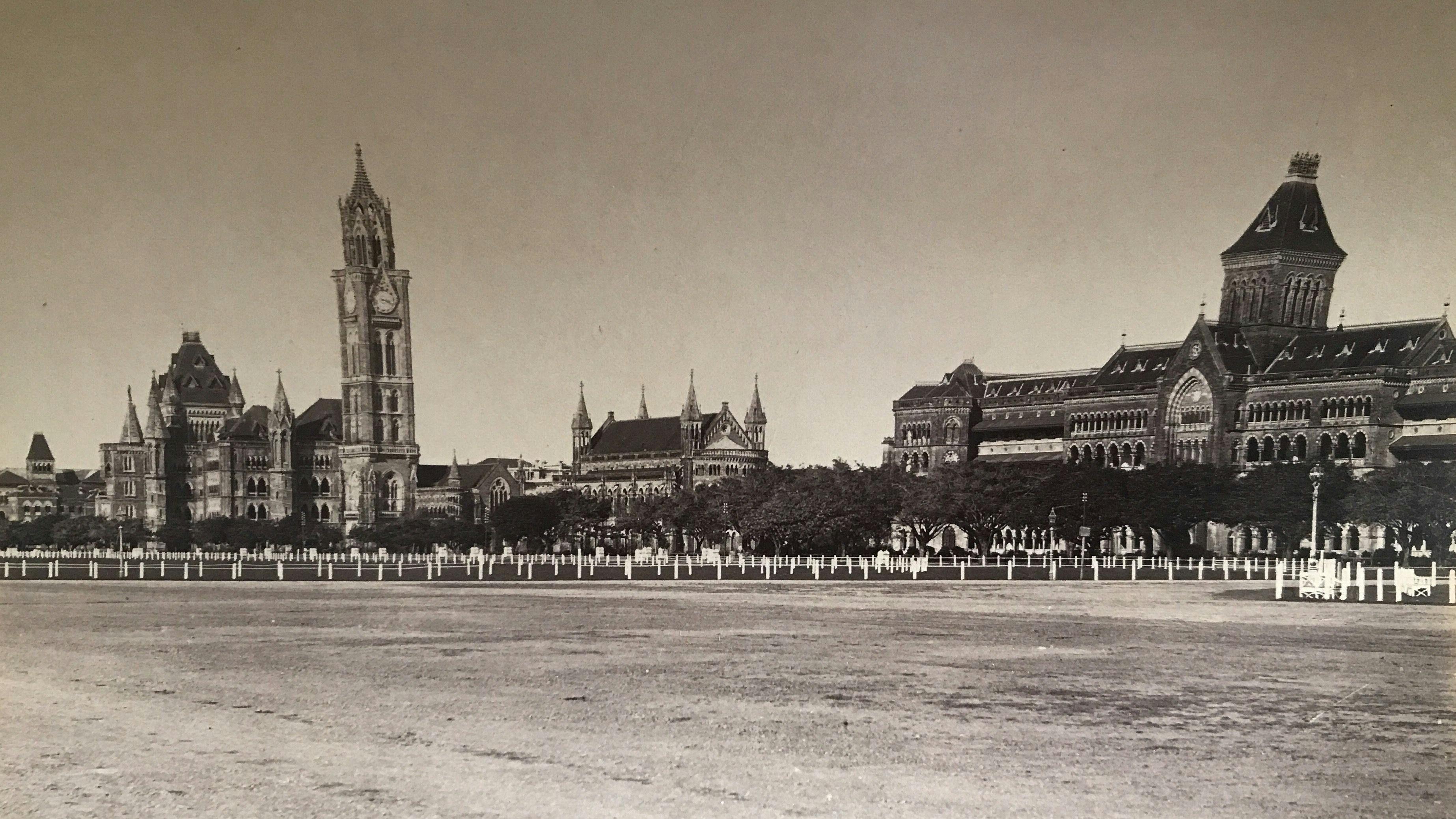 General view of Public buildings, Bombay, 1885